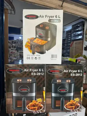 Eurosonic 6l Airfryer 
Double Manual Control 
Transparent Oven
