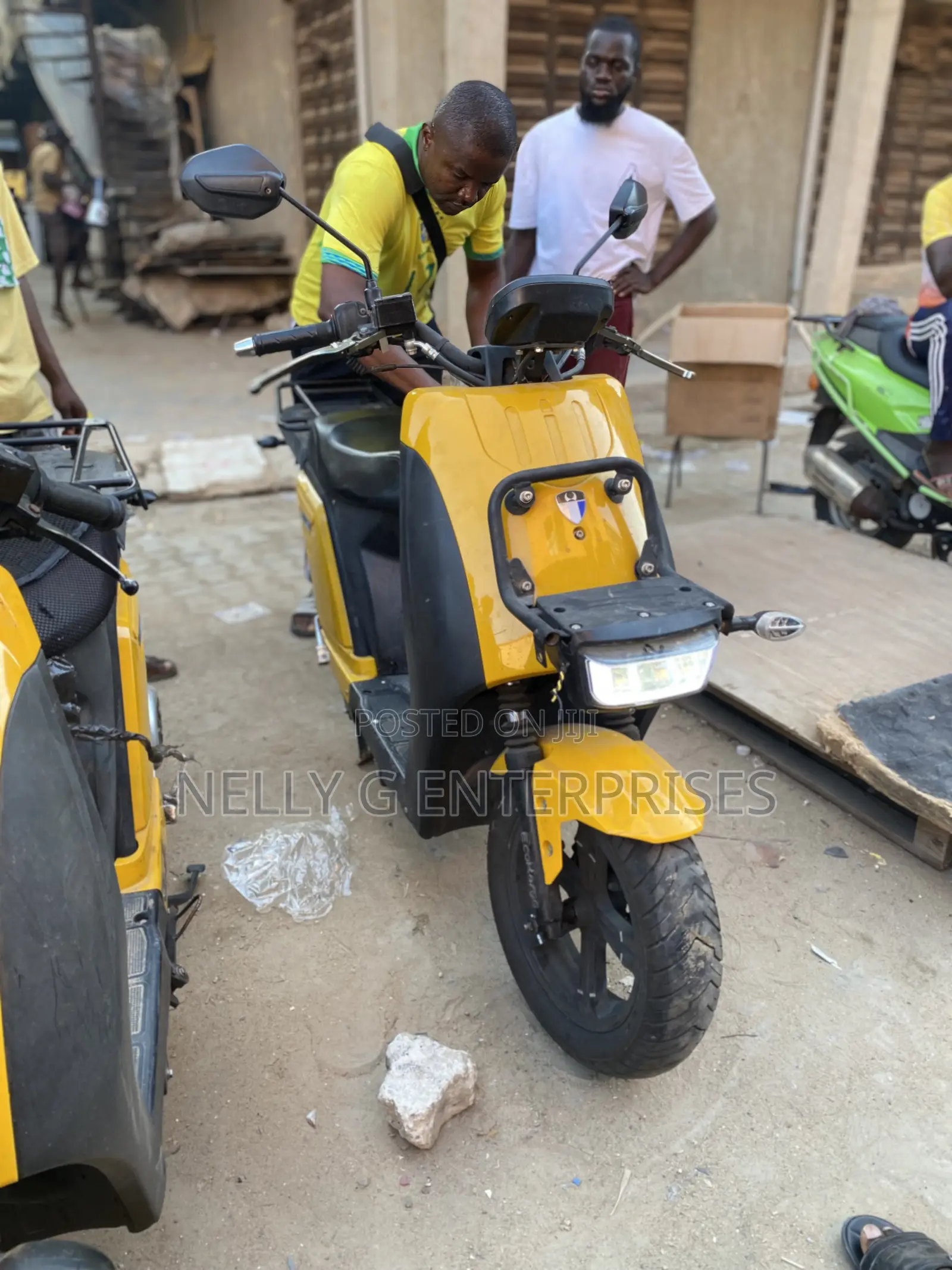 Motorcycle 2018 Yellow