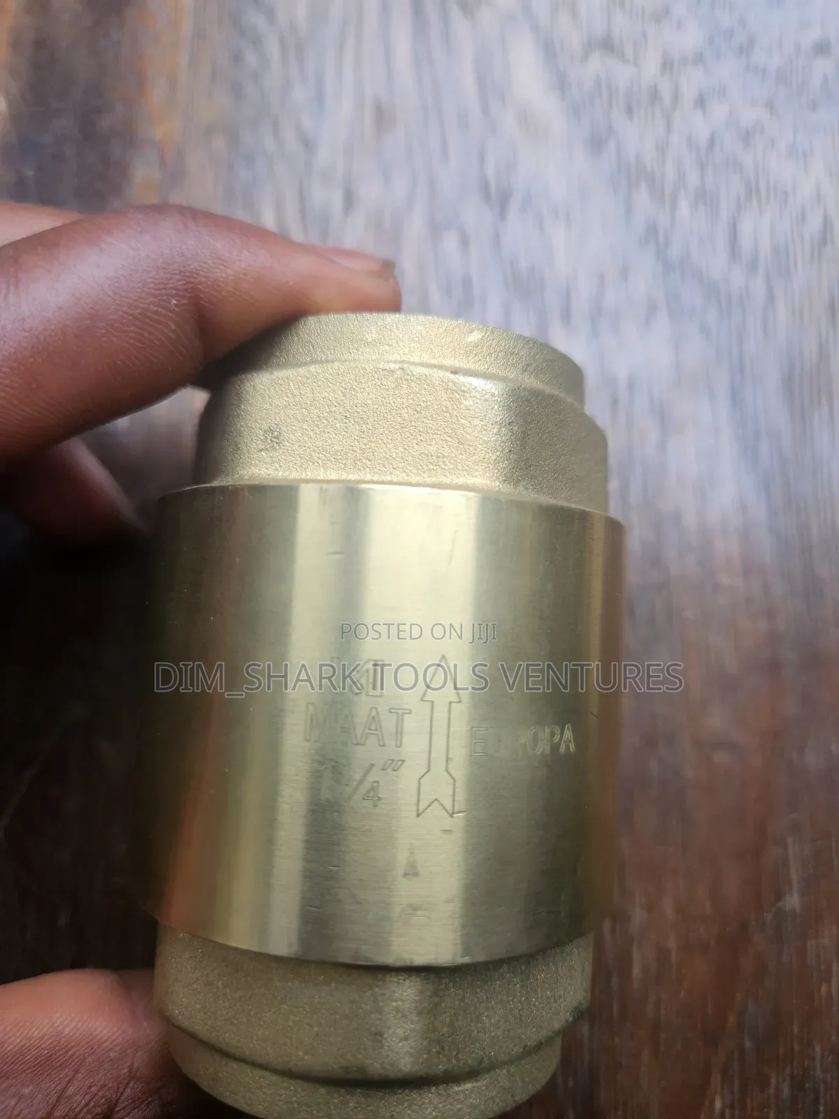 1-1⁄4 Brass Check Valve/Non-Return Valve.