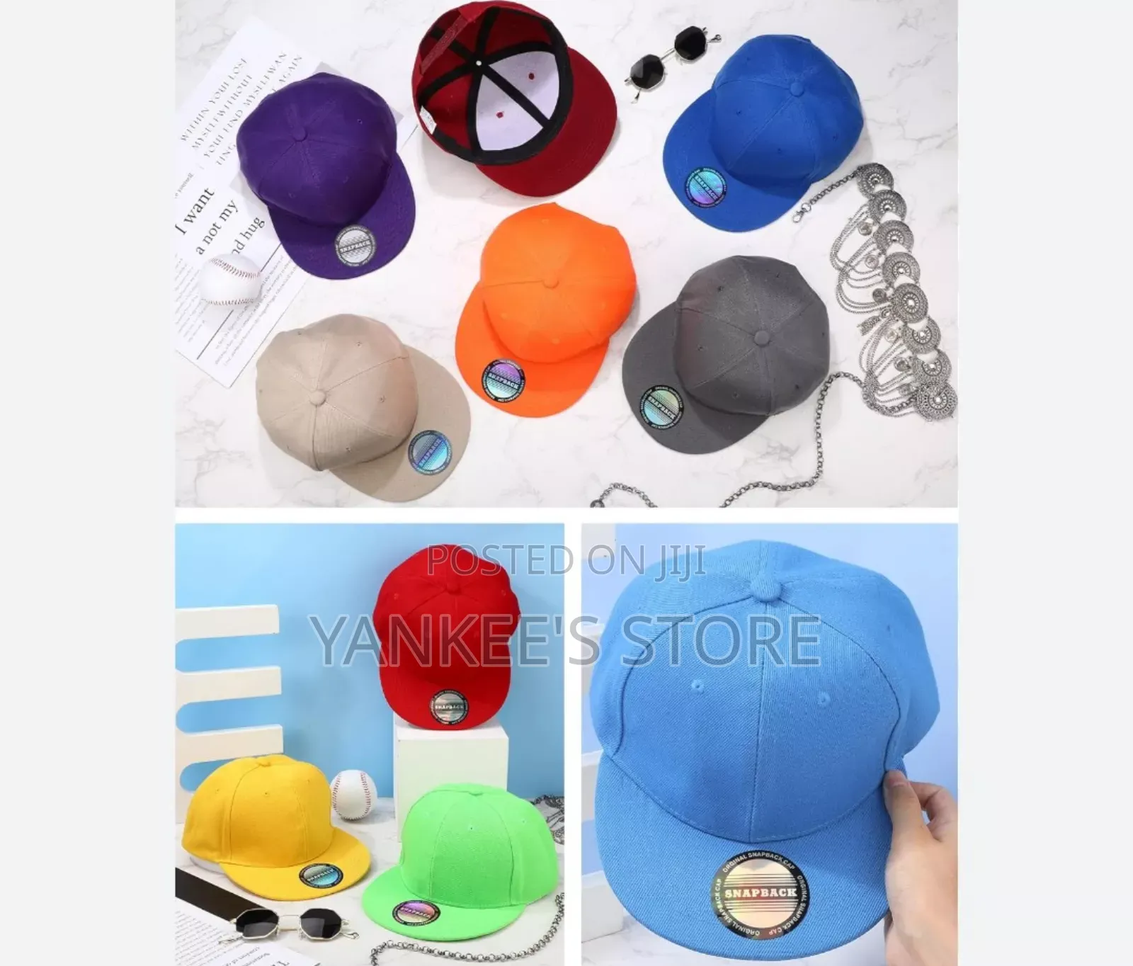 Imported Boys Snapback Plain Face Cap