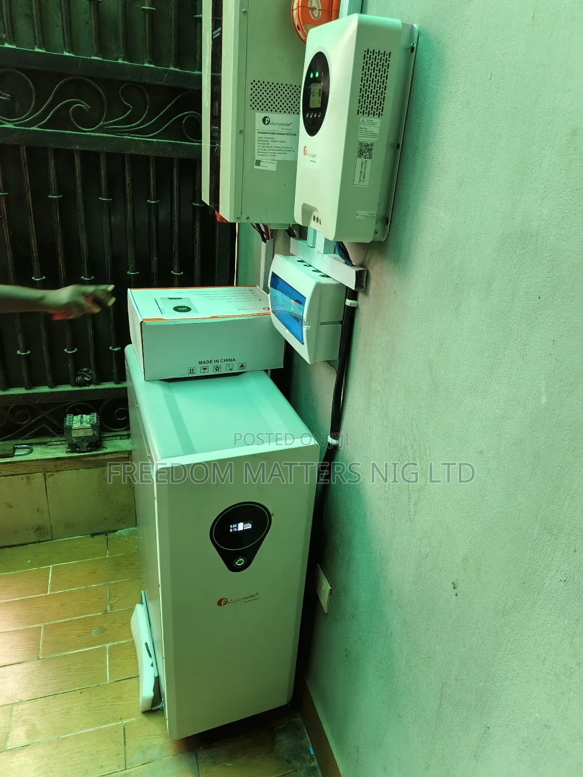 17.5 KWH Lithium Battery Installation
