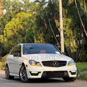 Mercedes-Benz C63 2014 White