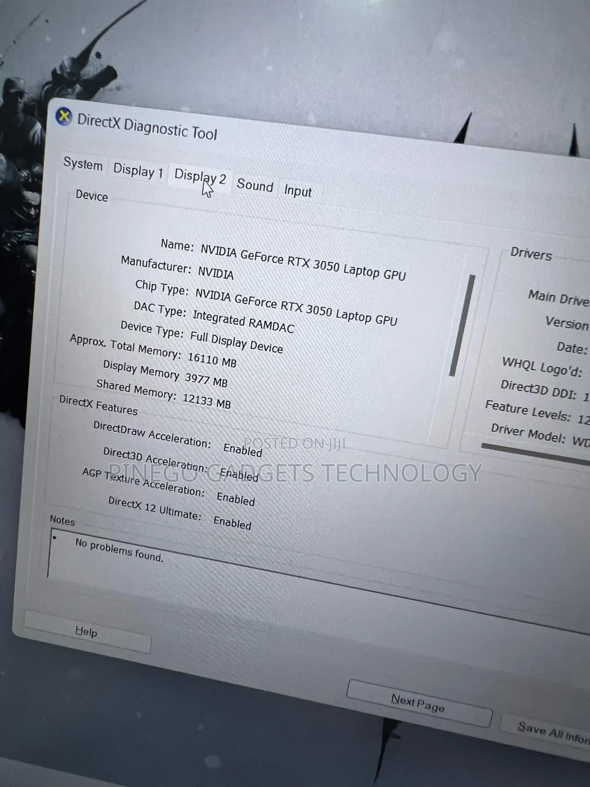 Laptop Asus TUF Dash F15 16GB Intel Core I5 SSD 512GB