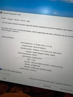 Laptop Dell Precision 5570 32GB Intel Core i7 SSD 1T