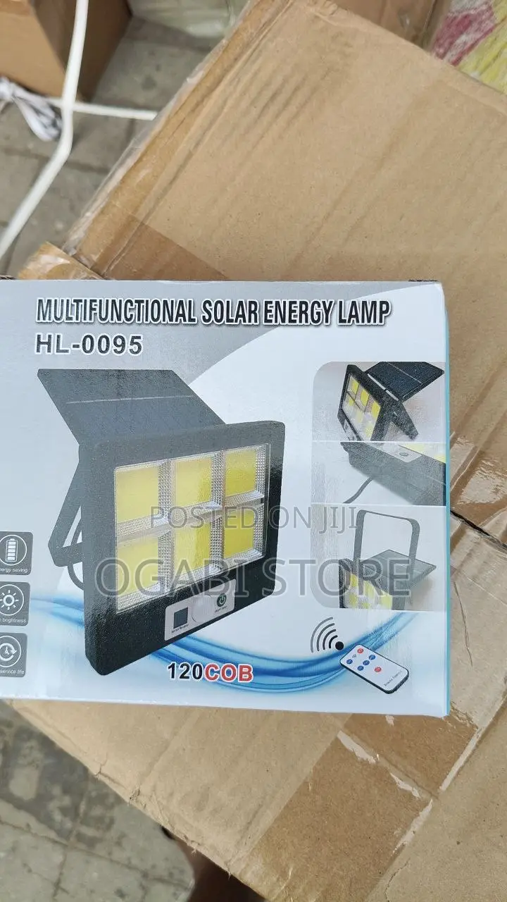 Solar Multifunctional Flood Light With Remote Control