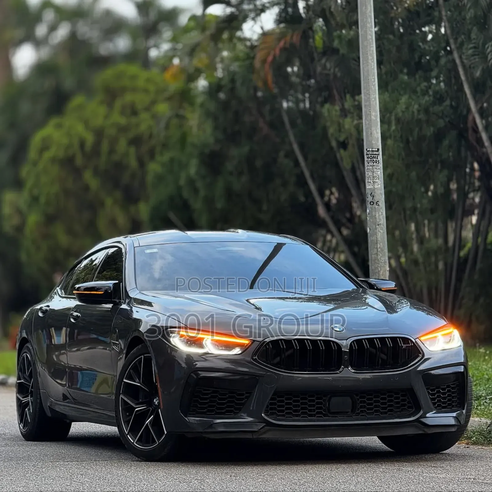 BMW M8 2021 Gray