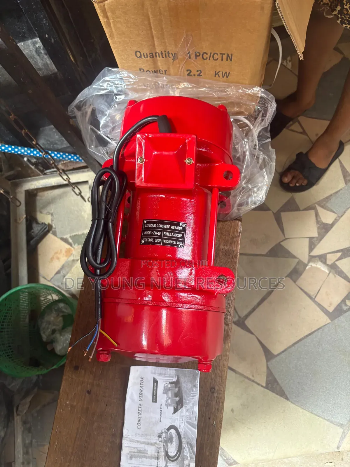 Electric Vibrator 3hp 380v Three Phase