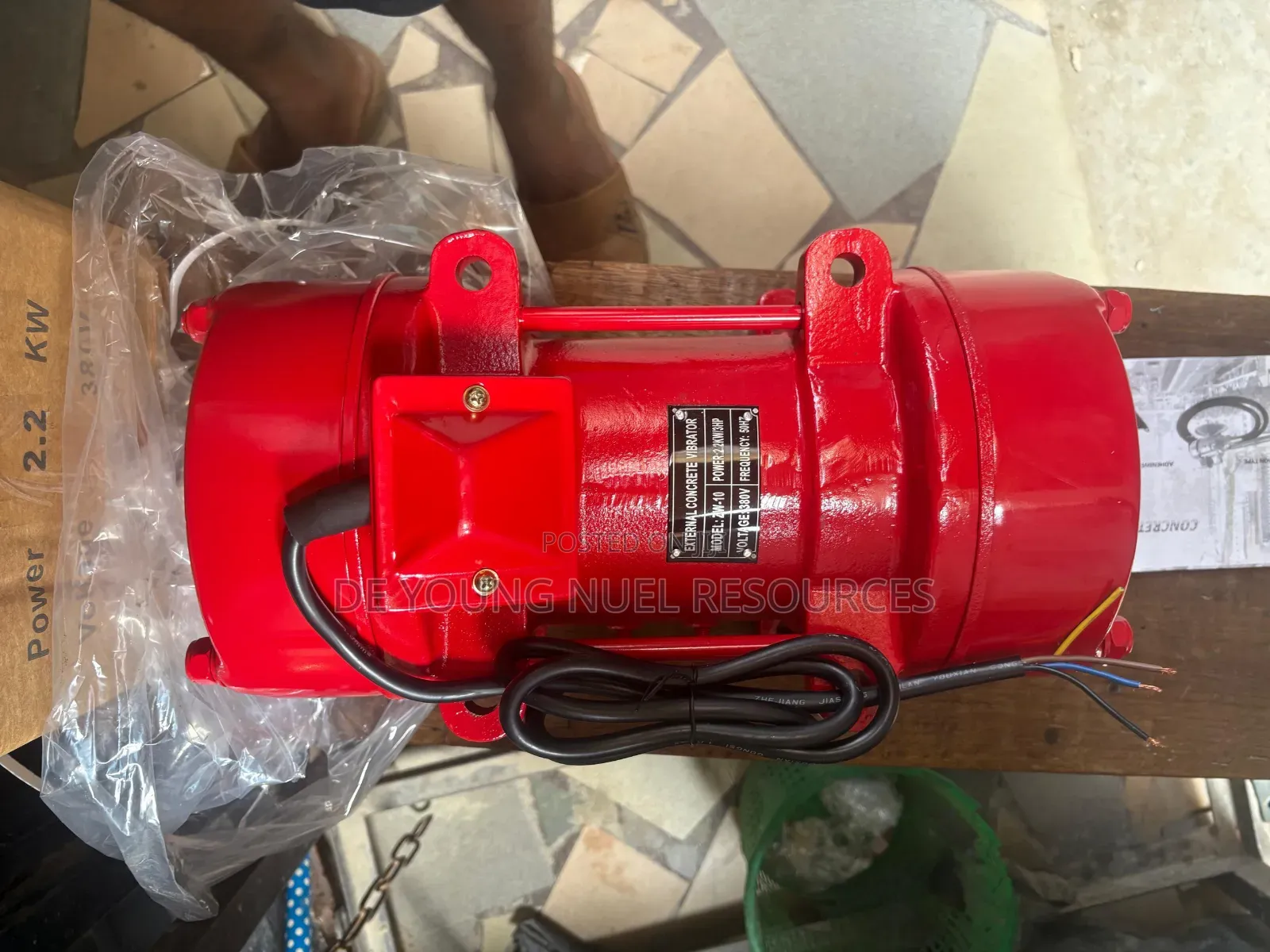 Electric Vibrator 3hp 380v Three Phase