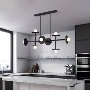 Size 800mm by 9 Glasses Nordic Chandelier for Dinning, Kitchen, Restau