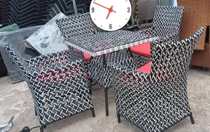Ash Colour Rattan Chairs