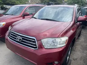 Toyota Highlander Limited 2010 Red