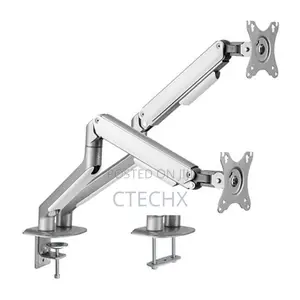 Heavy Duty Dual Monitor Arm Desk Mount for 17 to 42 Inch