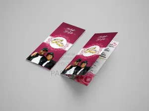 Wedding Invitation Card (Iv) Printing | Custom Designs Available