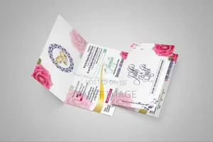 Wedding Invitation Card (Iv) Printing | Custom Designs Available