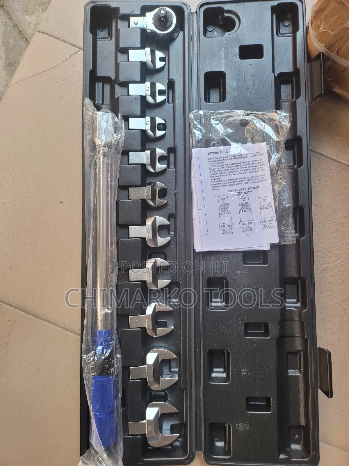 Torque Wrench Spanner Set