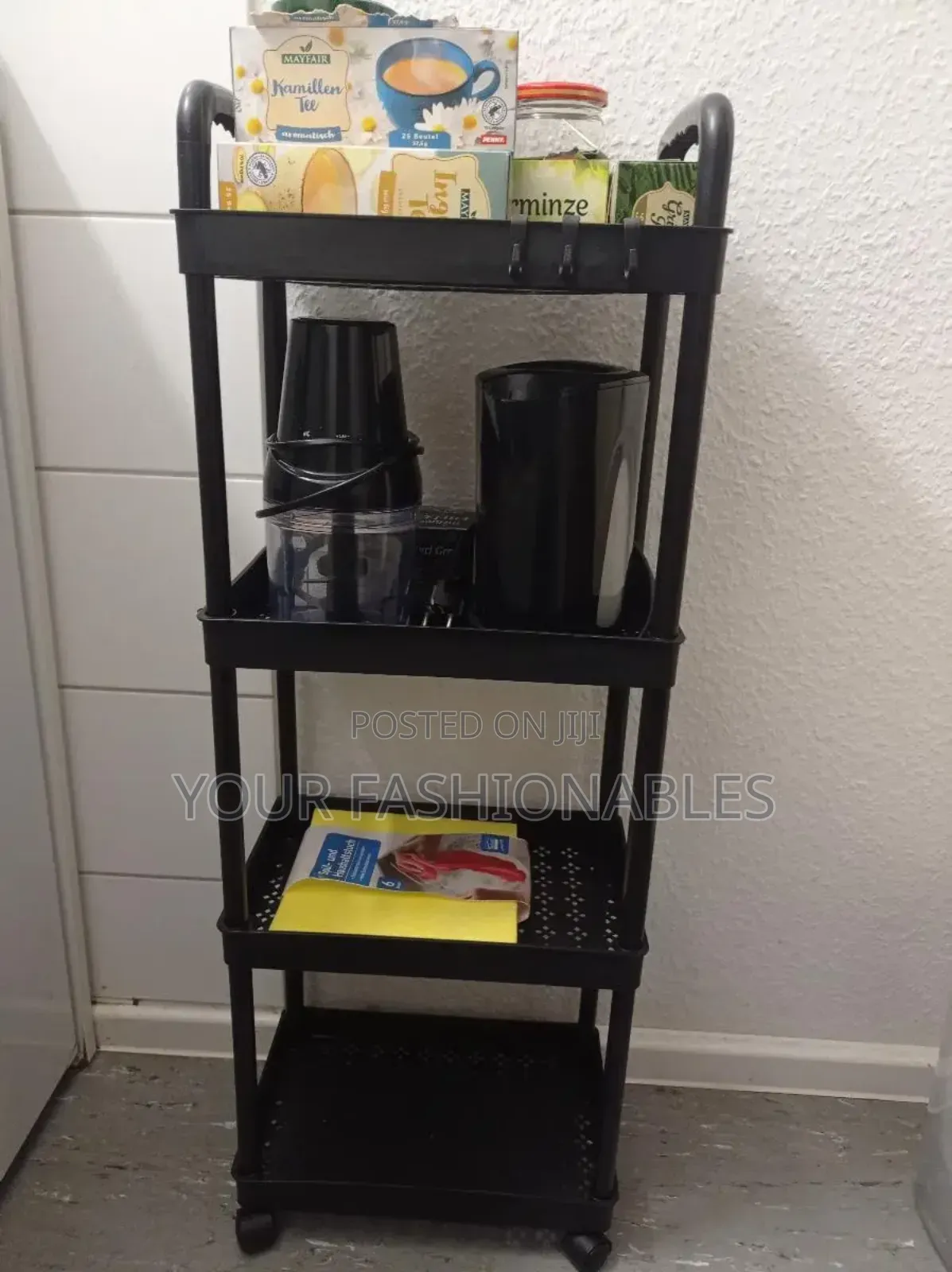 4 Tier Organiser Trolley
