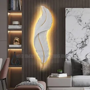 Feather Wall Lamp or Feather Wall Light.