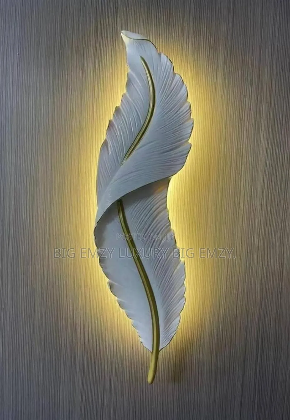 Feather Wall Lamp or Feather Wall Light.