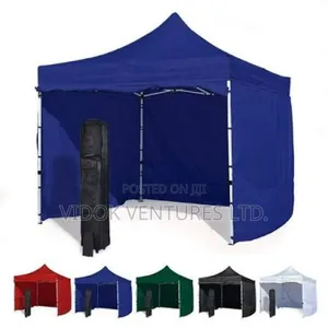 Pup Up / Canopy Foldable Tent 6 X 6 Ft Outdoor Purpose With 3 Side C