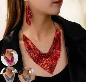 Double Layered Beads Necklace