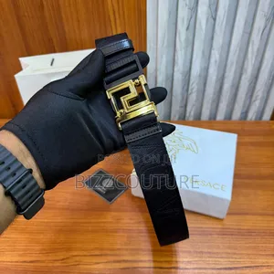 Original Versace Fabric Belts Available in Store