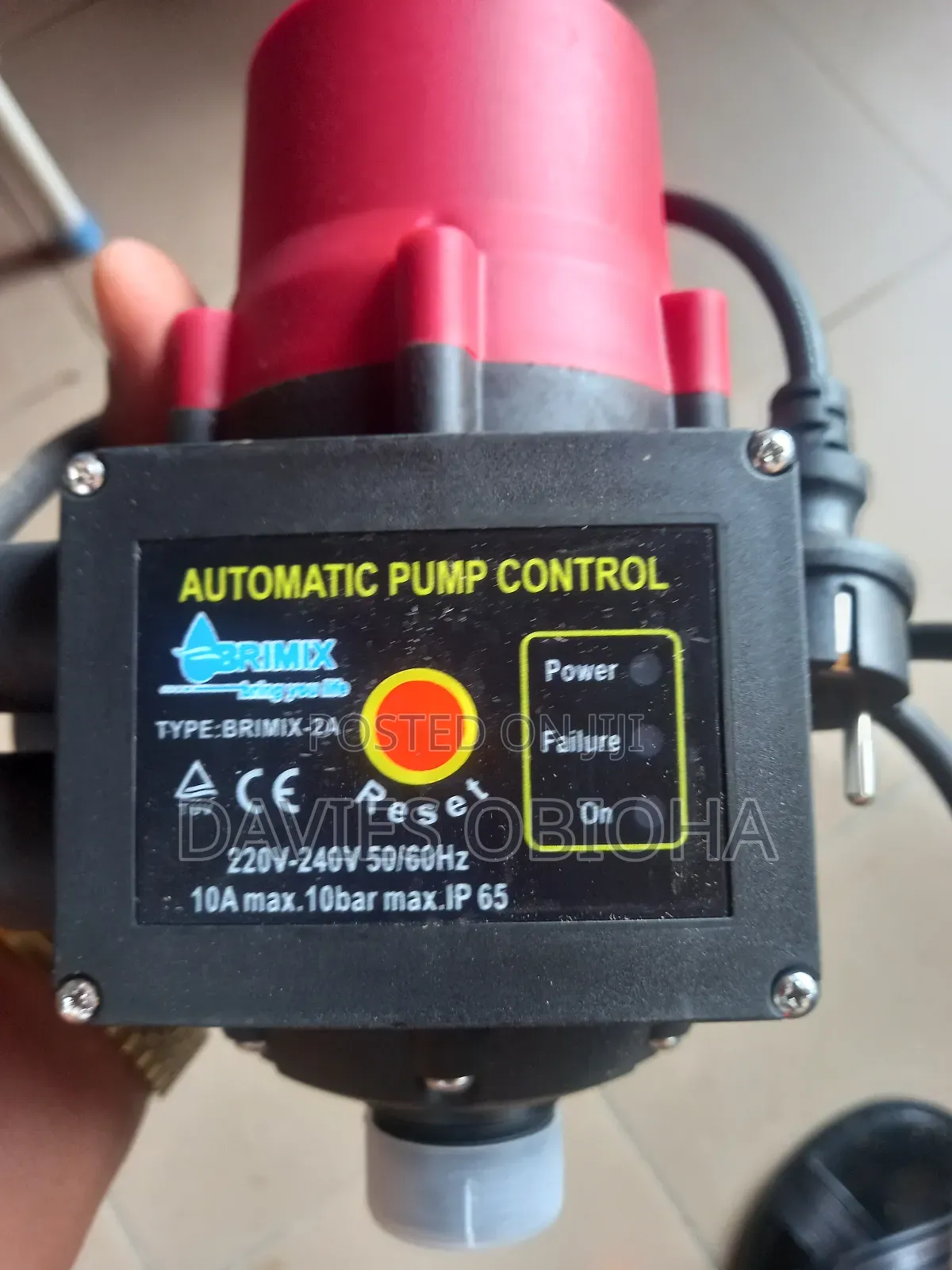 Brimix Automatic Pump Control With Guage