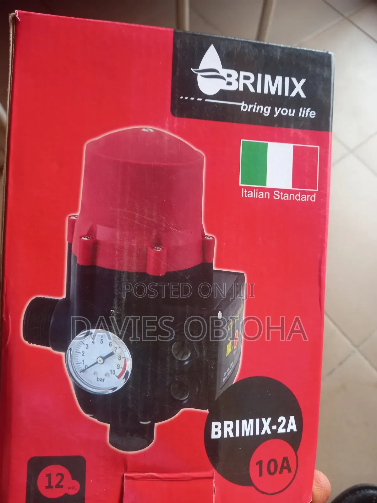 Brimix Automatic Pump Control With Guage