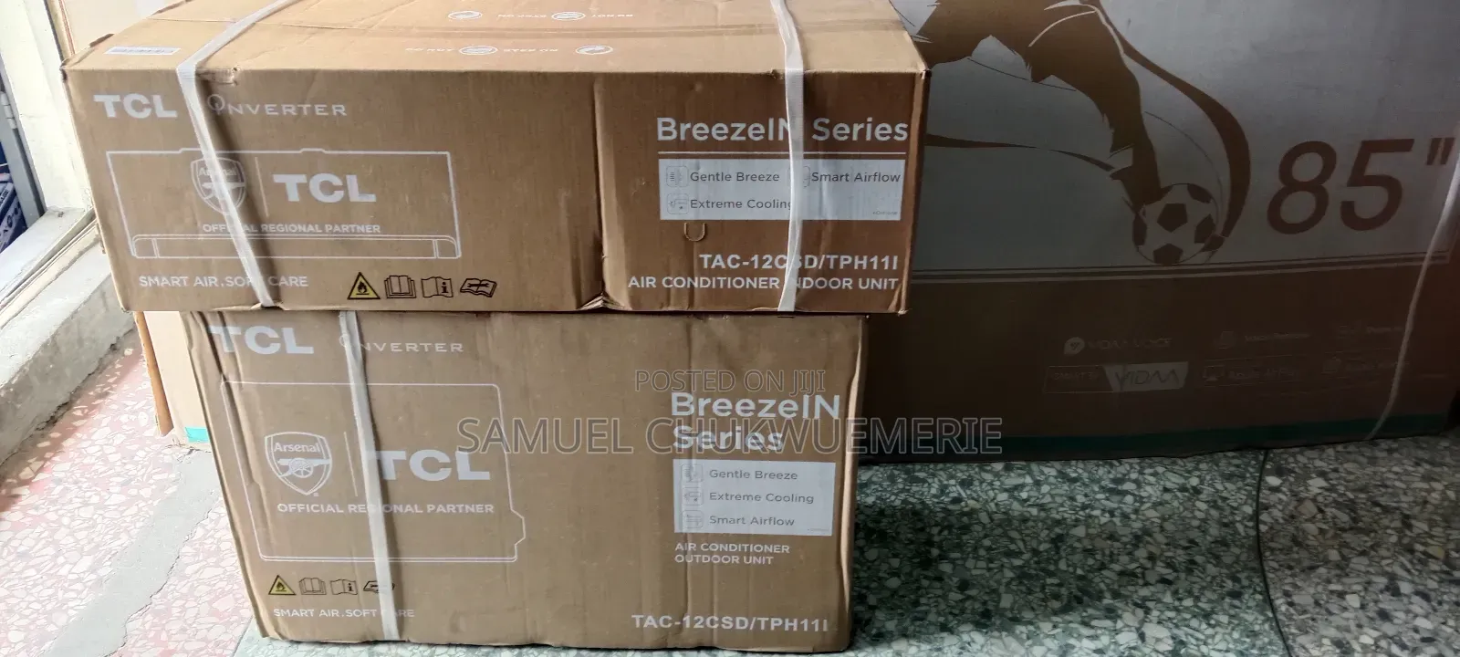 TCL Inverter Ac 1.5hp Split Unit Copper