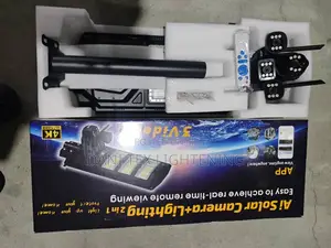 Ai Solar Camera and Lighting Equipped With a Dual-Layer 450w Ultra-Wi-