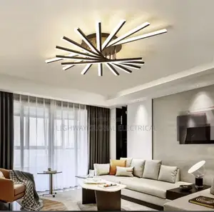 Simple Modern Atmospheric Ceiling Flosh Chandelier