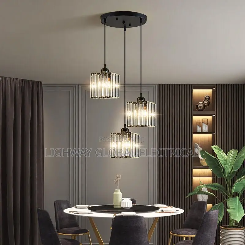 Modern Crystal Pendant Light