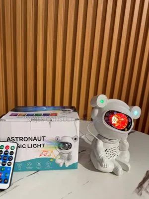 Sitting Astronaut Projector Light Plays Music 360 Rotation