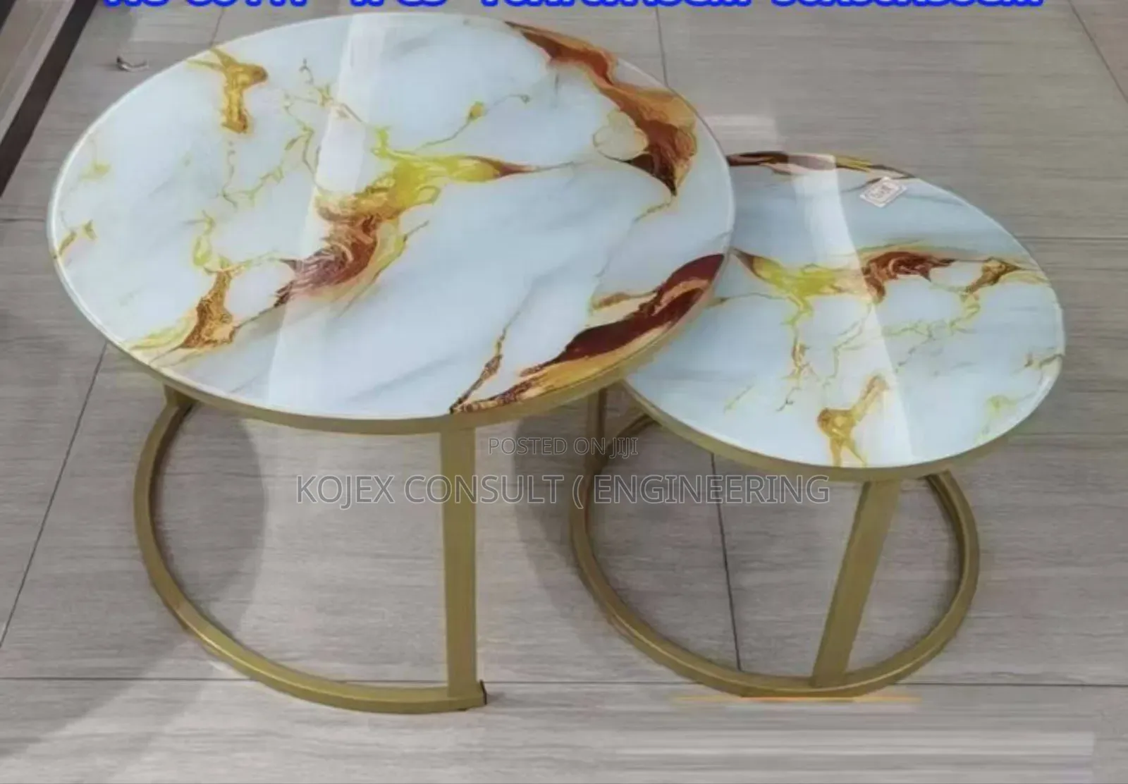 Marble Design 
Premium Twin Center Table
