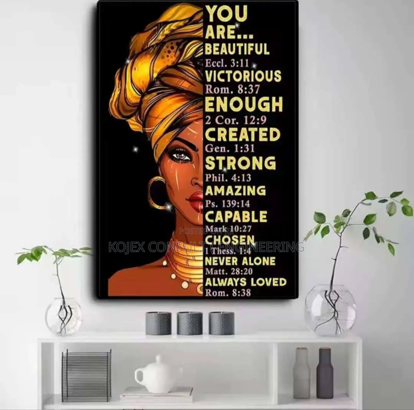 Crystal Acrylic Wall Frame 40x60cm