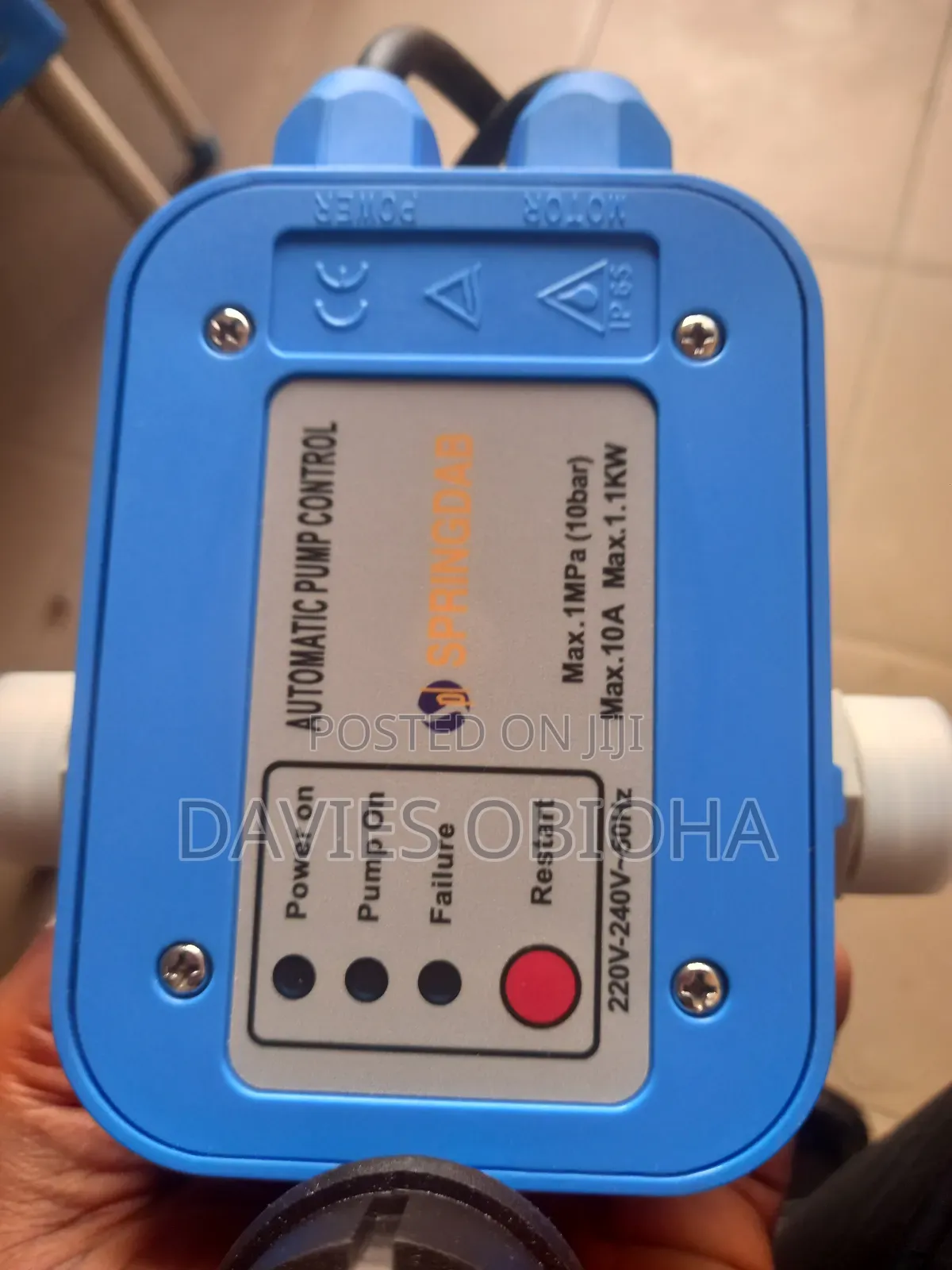 Springdab Automatic Pump Control Without Gauge