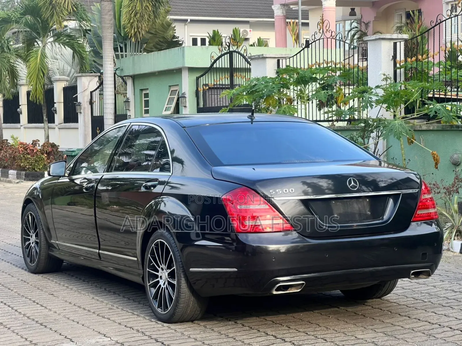 Mercedes-Benz S-Class 2012 Blue