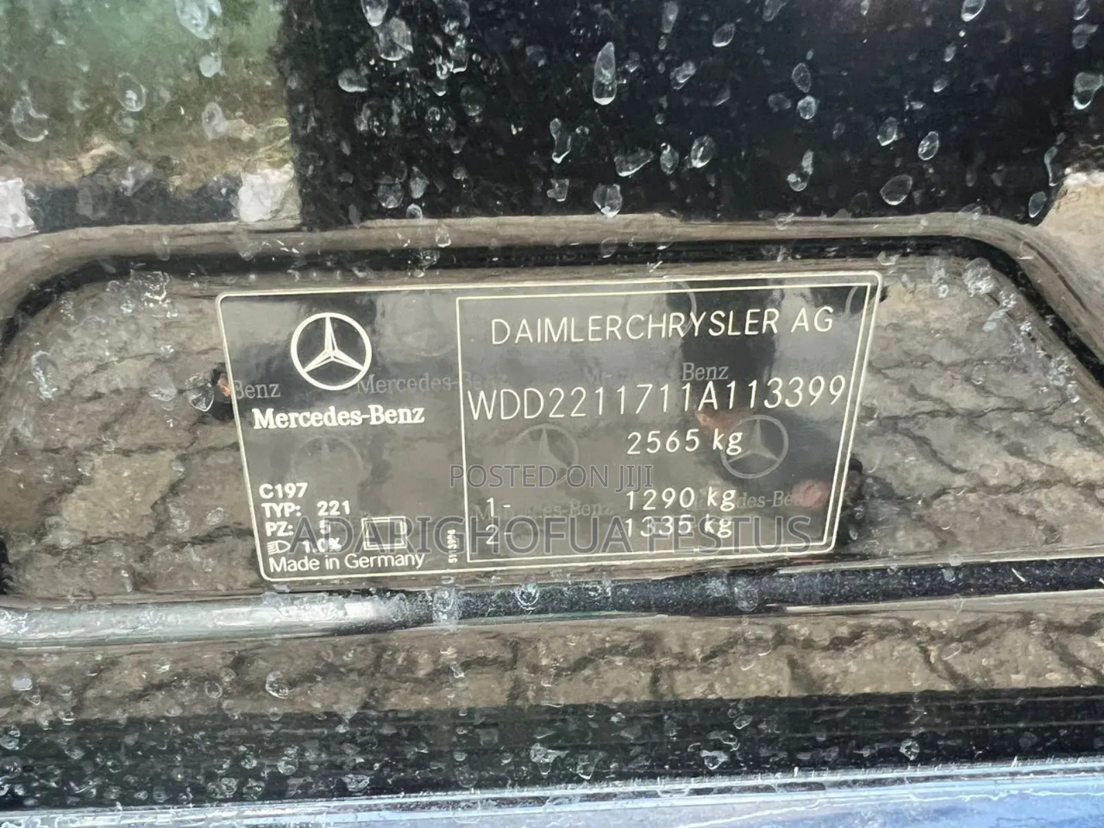 Mercedes-Benz S-Class 2012 Blue