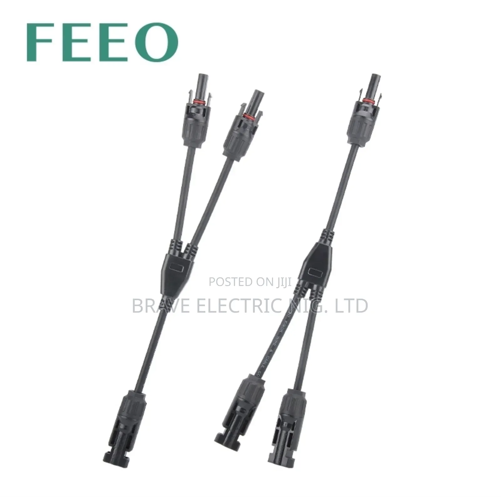 Feeo 2 Way Y-Solar Connector Cable