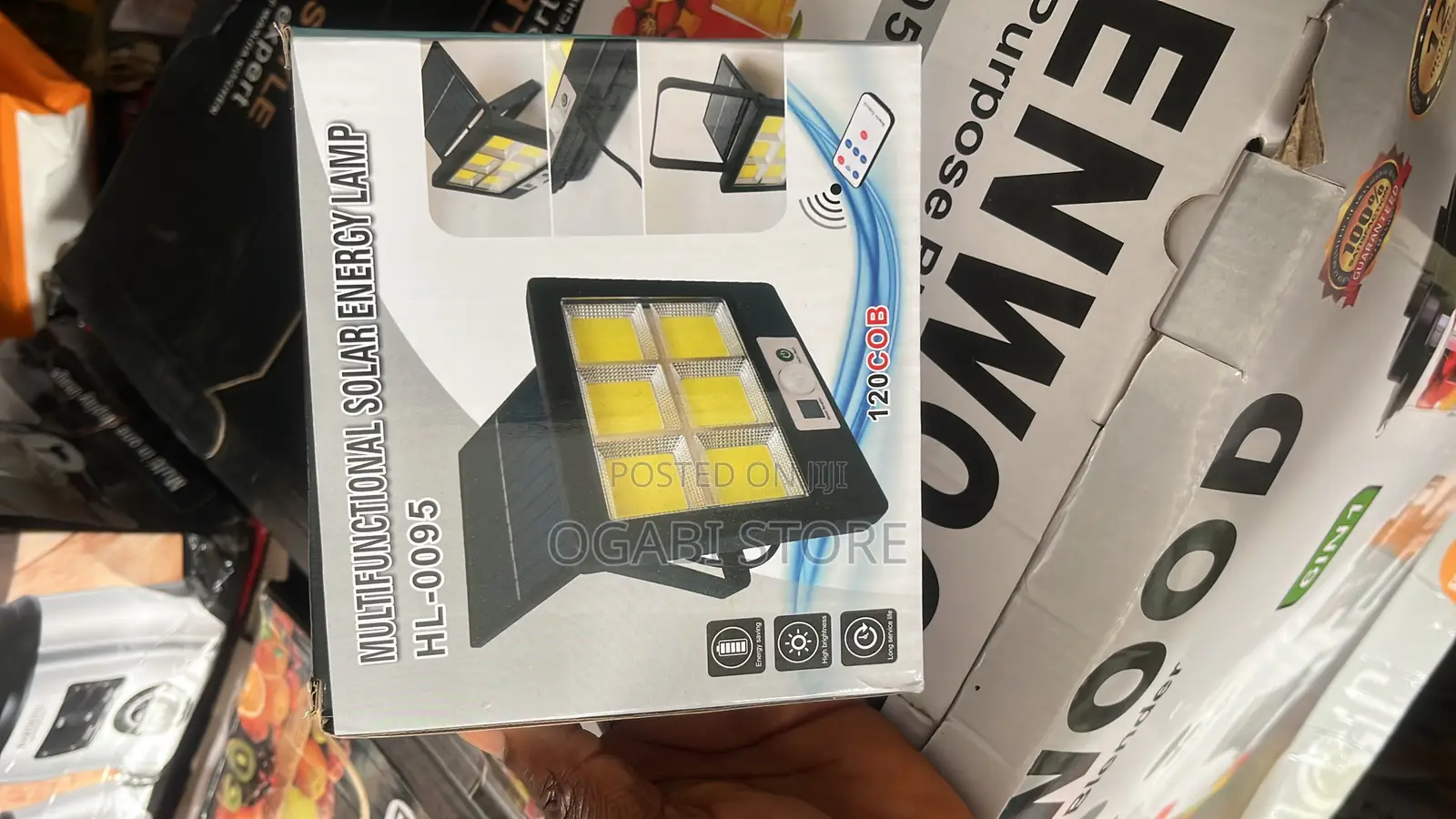 Solar Multifunctional Flood Light With Remote Control