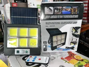 Solar Multifunctional Flood Light With Remote Control