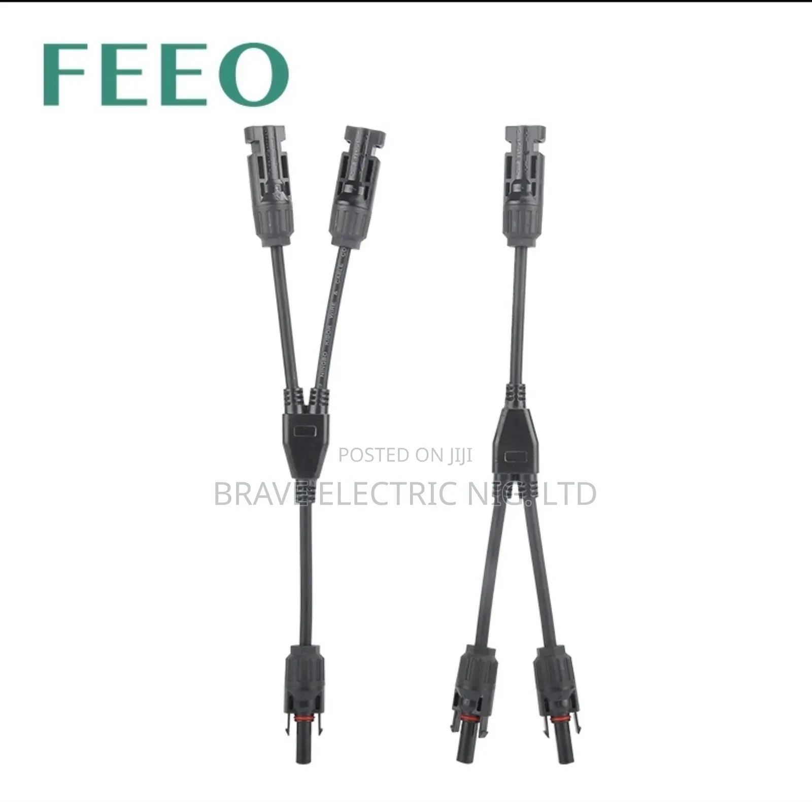 Feeo 2 Way Y-Solar Connector Cable