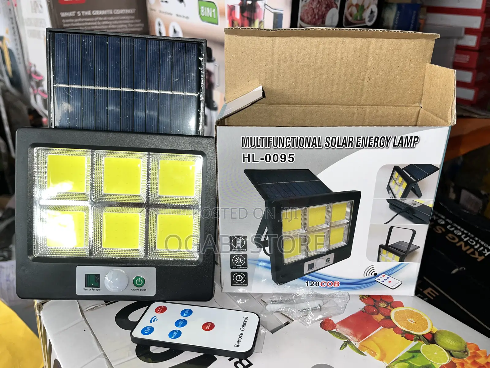 Solar Multifunctional Flood Light With Remote Control