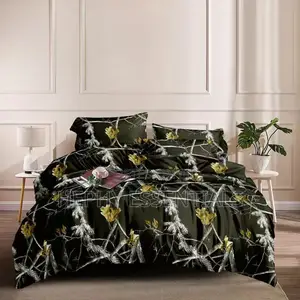 Soft and Unique Bedsheet With Pillowcase and Duvet Set