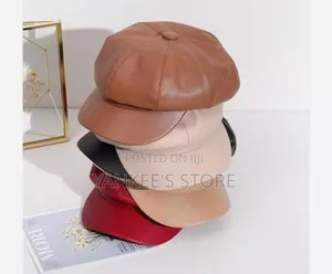 Quality Boys Leather Cap