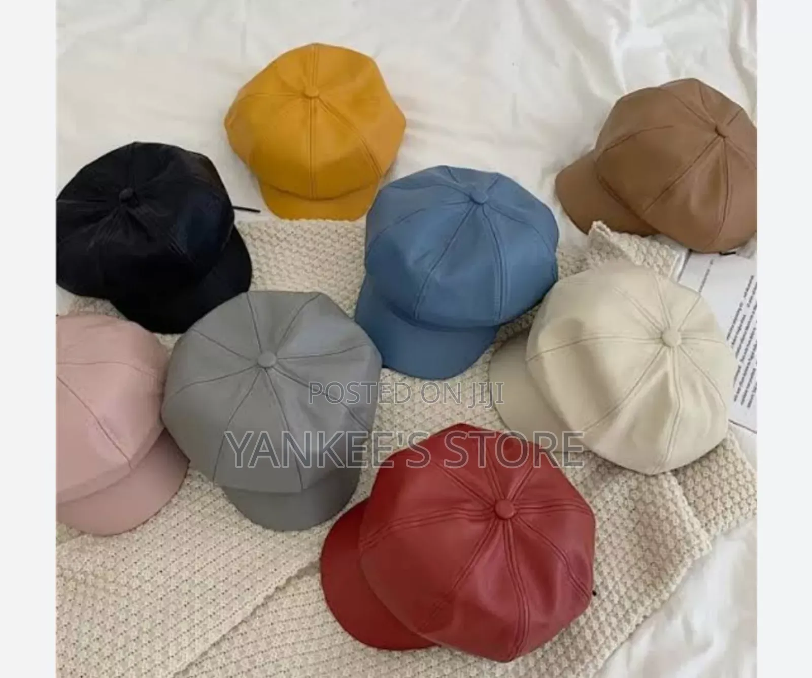 Quality Boys Leather Cap