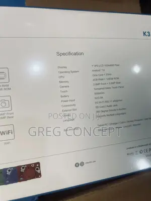 New Oteeto Tab 10 Kids 128 GB