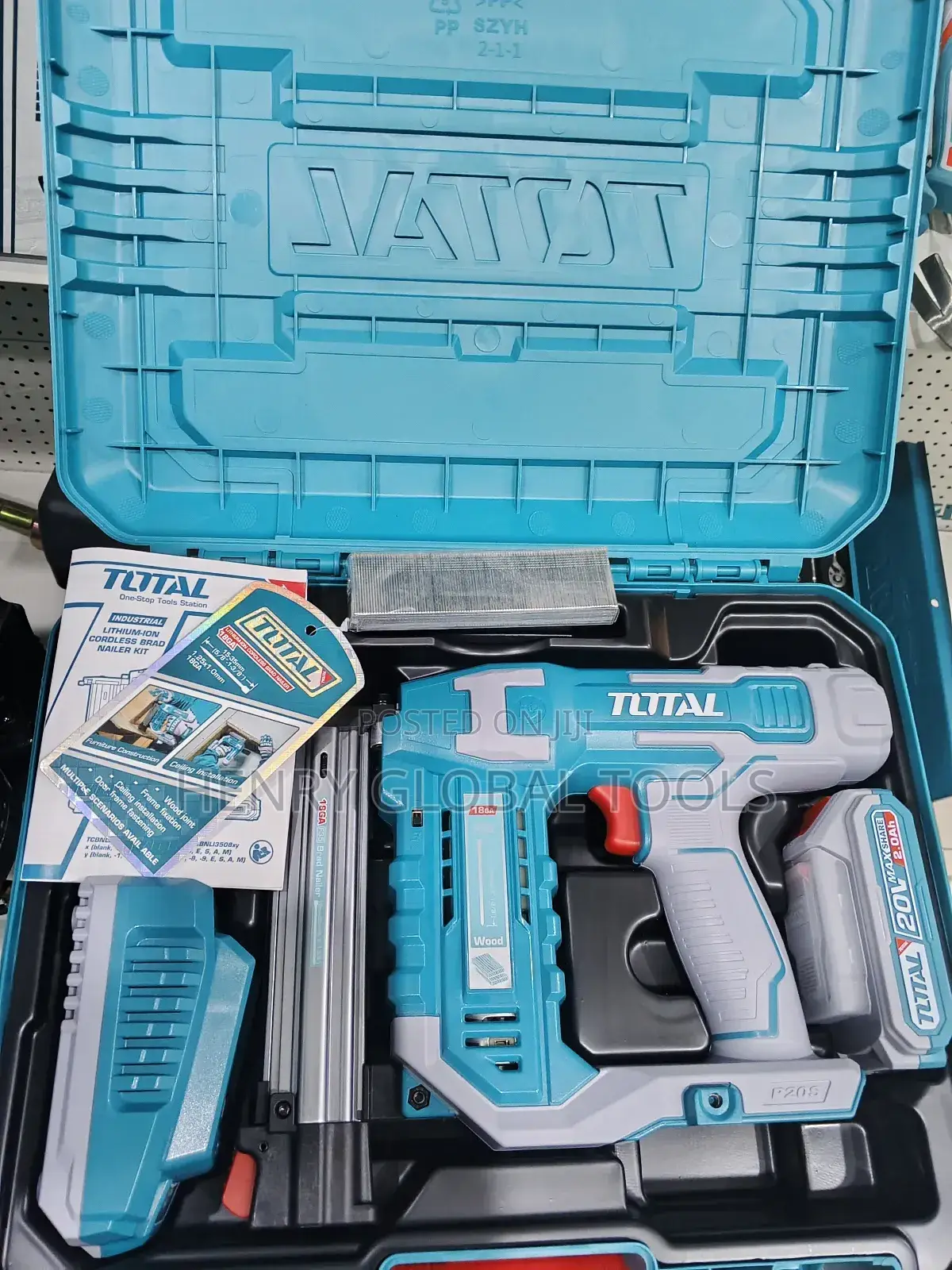35mm 20v Total Battery Nailer Machine
