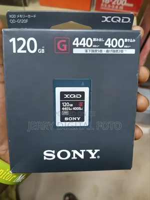 Sony XQD 120gb 440mbls