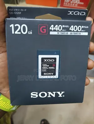 Sony XQD 120gb 440mbls