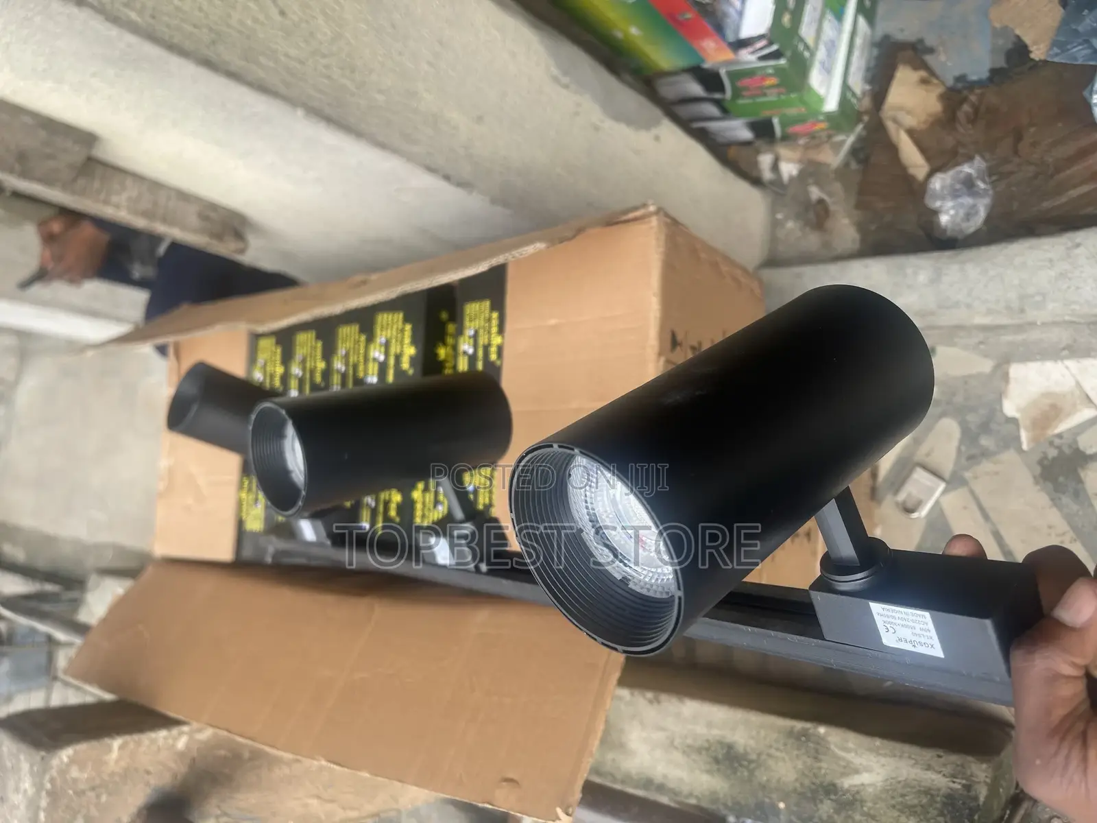 Track Spot Light 3in1 Display 3color